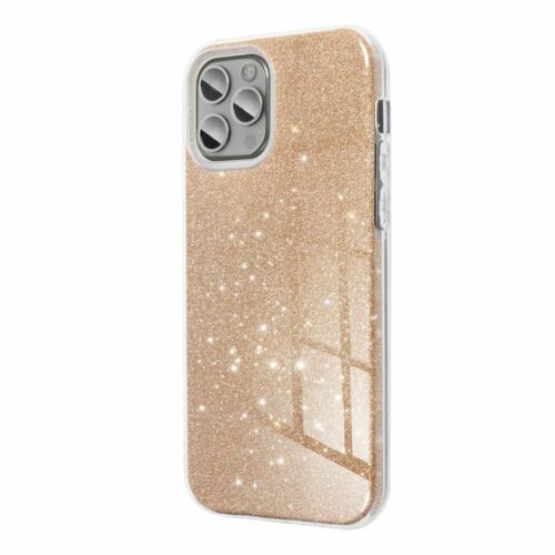 Shining Glitter szilikon tok iPhone 15 Pro (arany)