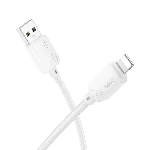 Hoco X113 Lightning adat- és töltőkábel 2,4A 1m (fehér)