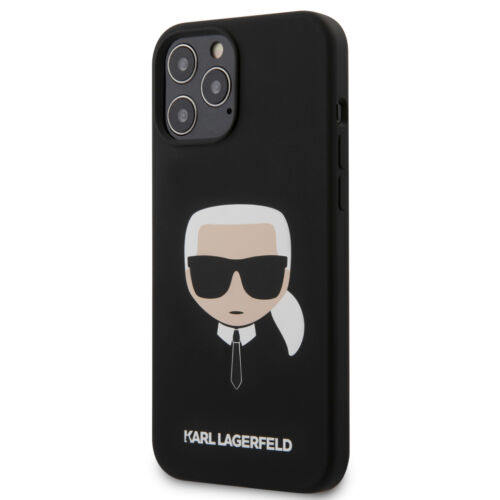 Karl Lagerfeld iPhone 12 Pro Max telefon tok (fekete)