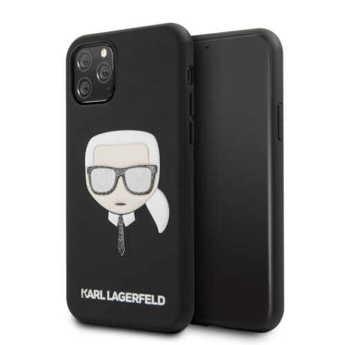 Karl Lagerfeld iPhone 11 Pro tok (fekete/glitter)