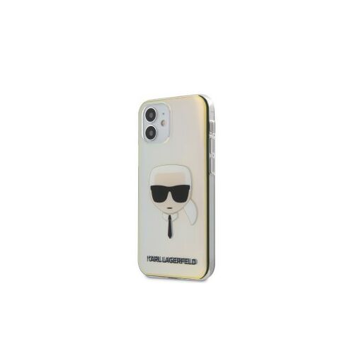 Apple iPhone 12 Mini Karl Lagerfeld Hátlapvédő tok Irizáló (KLHCP12SPCKHML)