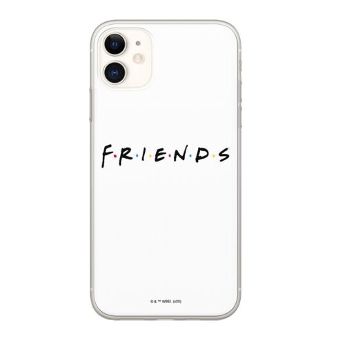 Apple iPhone 12 Mini Friends 002 Mintás Szilikon Tok Fehér