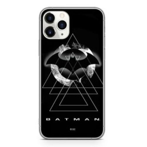Apple iPhone 12 Mini DC Batman 009 Mintás Szilikon Tok Fekete