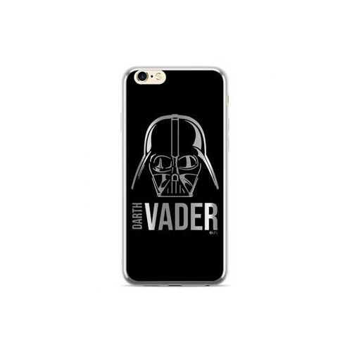Apple iPhone X / XS Star Wars Darth Vader Mintás Szilikon Tok Fekete / Króm