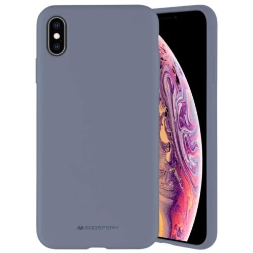 Apple iPhone 13 Mercury Prémium Minőségű Silicone matt szilikon tok (levander gray)