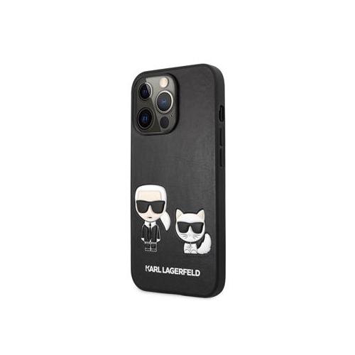 Apple iPhone 13 Pro Karl Lagerfeld Hátlapvédő tok fekete (KLHCP13LPCUSKCBK)
