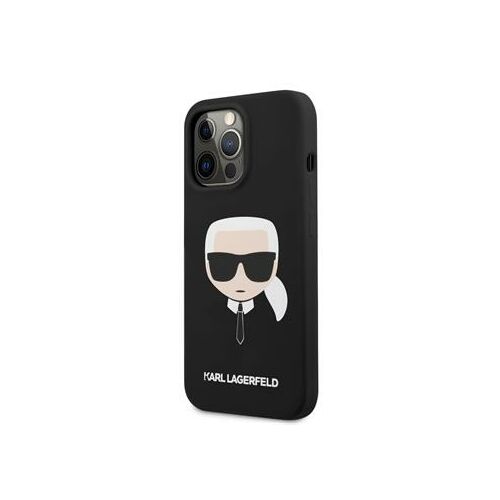 Apple iPhone 13 Pro Karl Lagerfeld Hátlapvédő Tok Fekete (KLHCP13LSAKHBK)