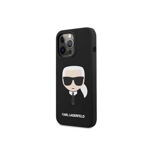 Apple iPhone 13 Pro Max Karl Lagerfeld Hátlapvédő tok fekete (KLHCP13XSLKHBK)