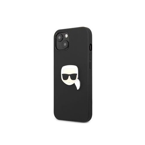 Apple iPhone 13 Karl Lagerfeld Hátlapvédő Tok Fekete (KLHCP13MPKMK)