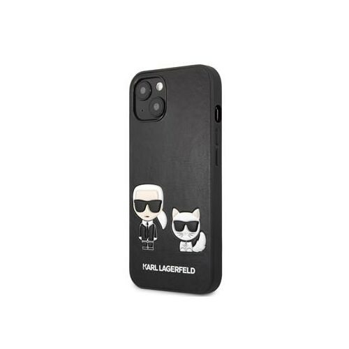 Apple iPhone 13 Karl Lagerfeld Hátlapvédő Tok Fekete (KLHCP13MPCUSKCBK)