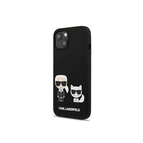 Apple iPhone 13 Karl Lagerfeld Hátlapvédő Tok Fekete (KLHCP13MSSKCK)