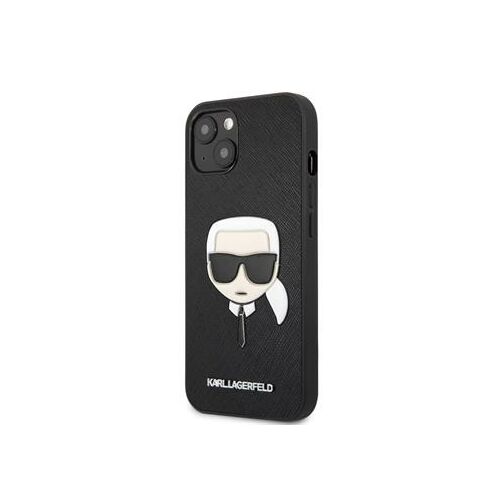 Apple iPhone 13 Mini Karl Lagerfeld Hátlapvédő Tok Szürke (KLHCP13SSAKHBK)
