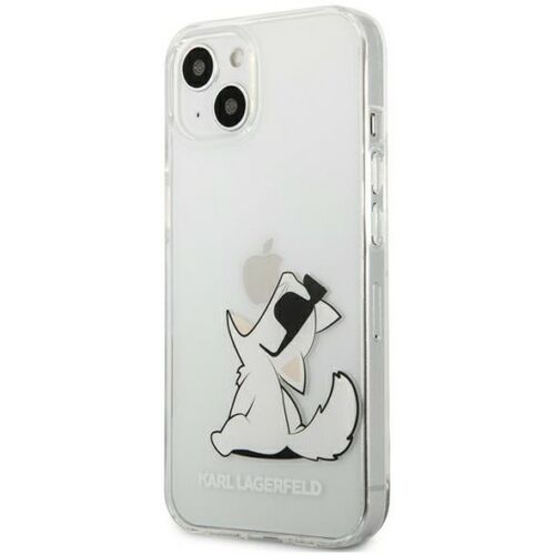 Apple iPhone 13 Karl Lagerfeld Hátlapvédő Tok Átlátszó (KLHCP13MCFNRC)