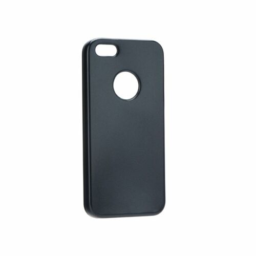 Apple iPhone X / XS Jelly Matt Fekete Színű Szilikon Tok