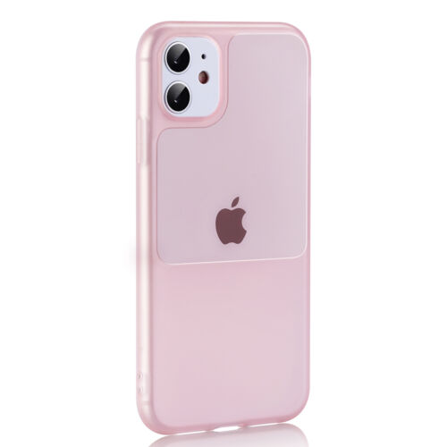 Apple iPhone 11 Pro TEL PROTECT Window Rózsaszín Színű Szilikon Tok