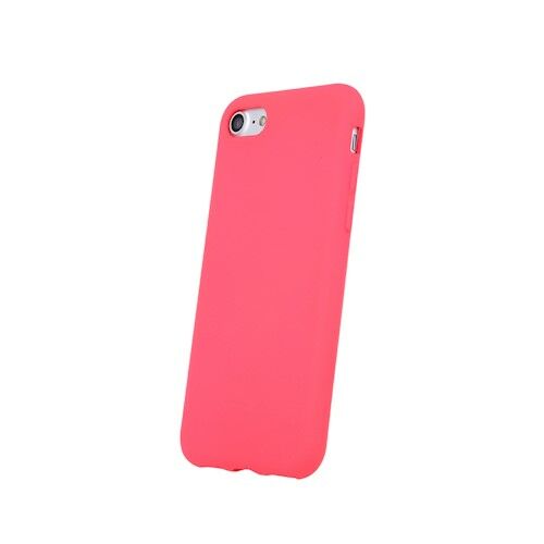 Apple iPhone X / XS Silicone Matt Felületű Rózsaszín Színű Szilikon Tok