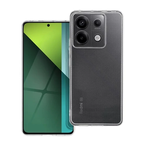 Xiaomi Redmi Note 13 Pro 5g 2mm vastag szilikon tok kameravédővel átlátszó