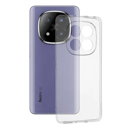 Xiaomi Redmi Note 14 Pro Plus 5G Clear vastag szilikon tok (átlátszó)