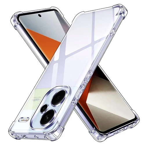 Xiaomi Redmi Note 14 Pro 5G /Note 14 Pro Plus 5G Clear sockproof szilikon tok (átlátszó)