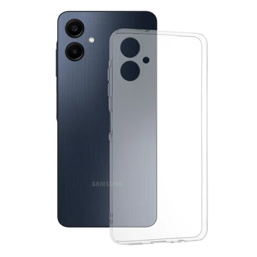 Samsung A06 Clear vastag szilikon tok (átlátszó)