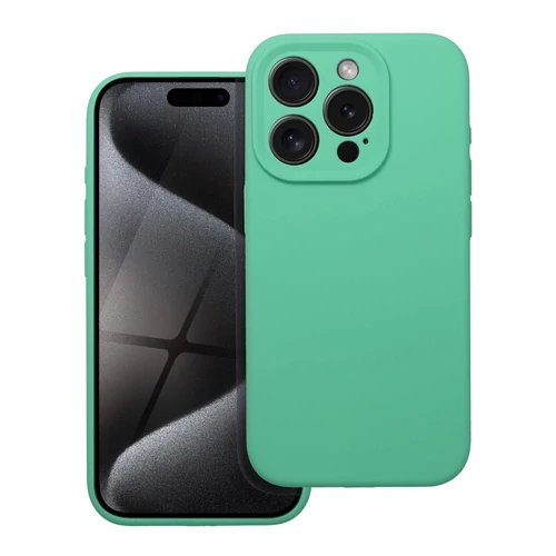 Silicone tok iPhone 16 Plus menta