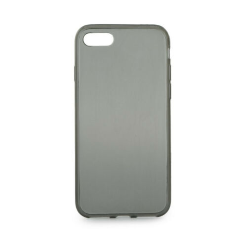 Apple iPhone 7 / 8 / SE 2020 Clear Vékony Átlátszó Füst Színű Szilikon Tok