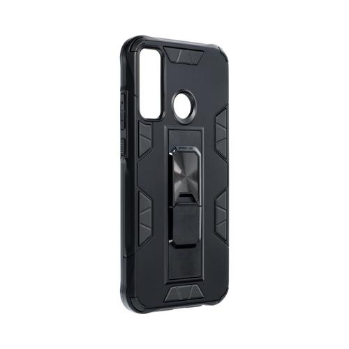 Apple iPhone 12 / 12 Pro Armor Defender fekete színű mágneses műanyag tok