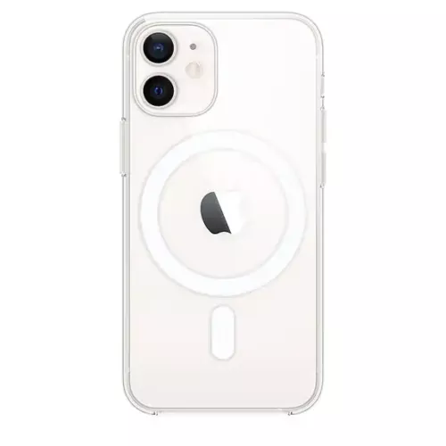 Apple iPhone 12 Silicone Magsafe Átlátszó Szilikon Tok